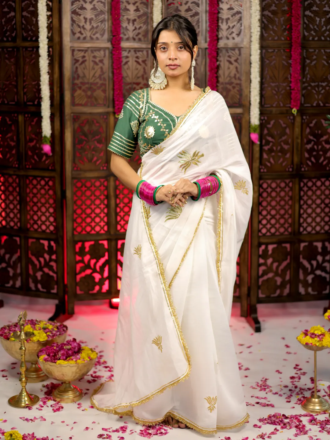 Padmini Chanderi Silk Saree
